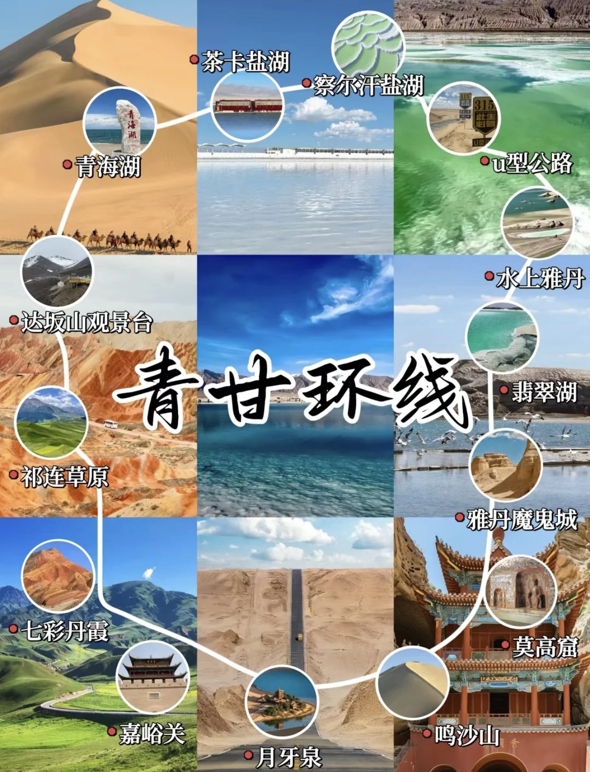 青甘大环线必打卡景点!